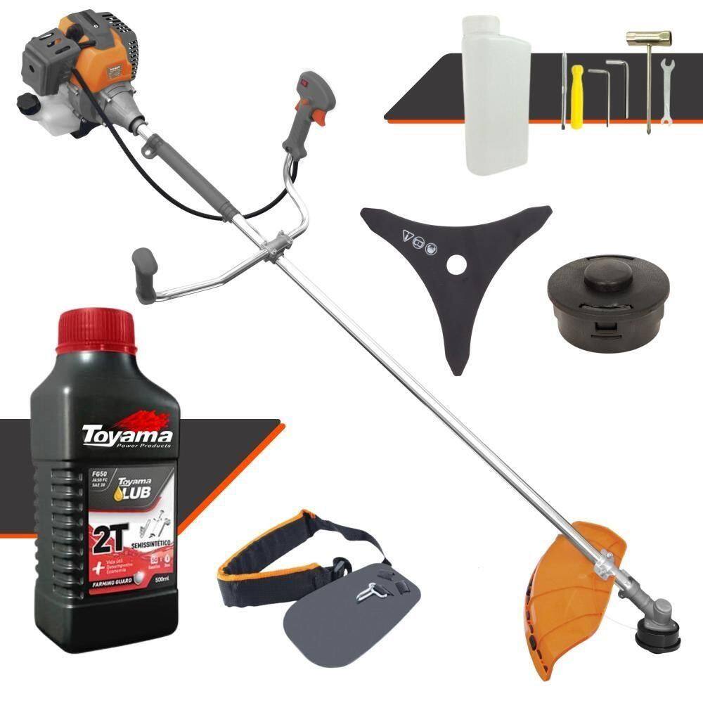 Roçadeira Tekna Rl430-p Plus 43cc 1,7hp + óleo Toyama 2t