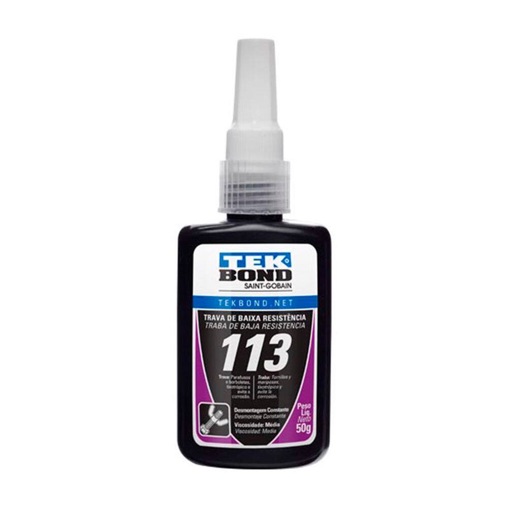 Trava Parafusos BT 113 Violeta 50Gr - Tekbond 10101004300