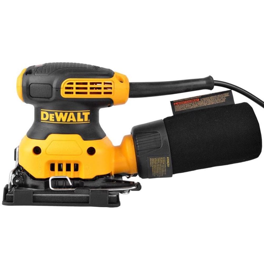 Lixadeira Orbital 1/4\" de Folha de Lixa 230w 127v - Dewalt DWE6411BR