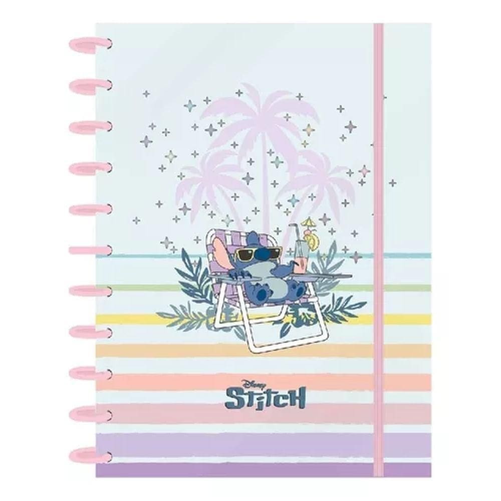 Caderno Univ. 80 Folhas Discbook Stitch 3370649 - Foroni