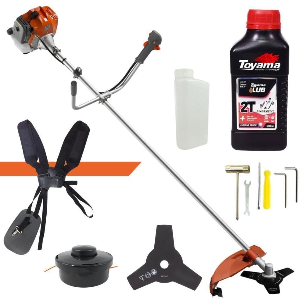 Roçadeira Profissional 52cc Tekna Rl520acn-tk + óleo Toyama