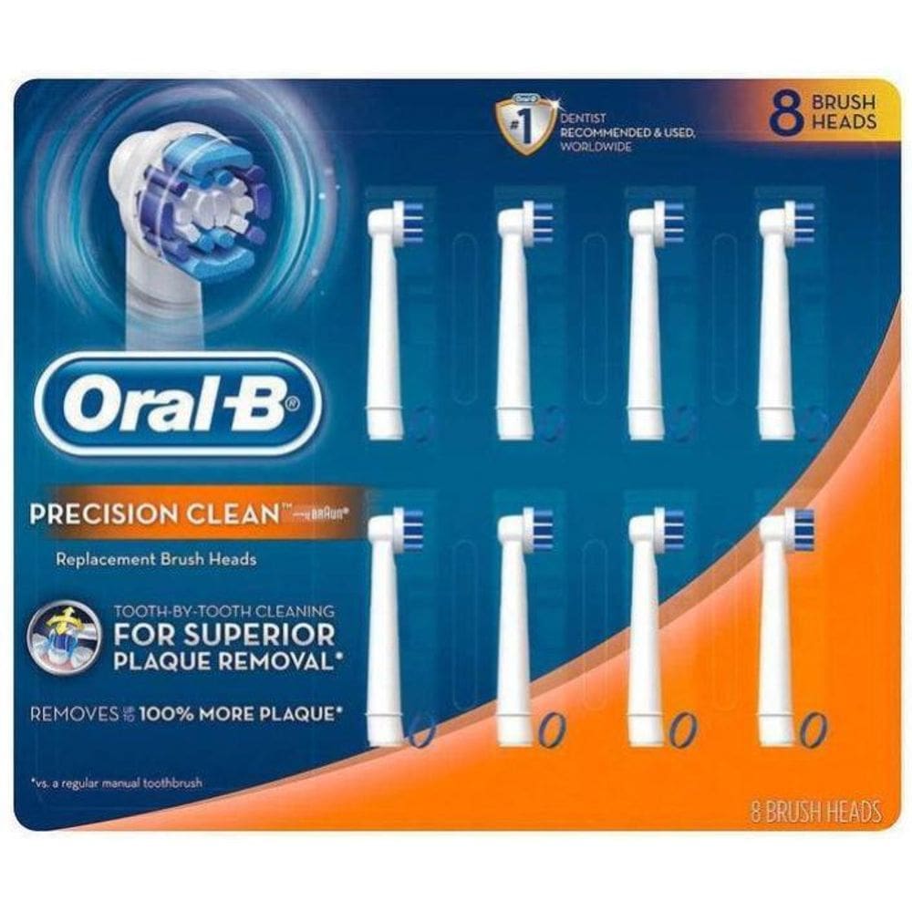 Refil Oral B Precision Clean 8 Unidades