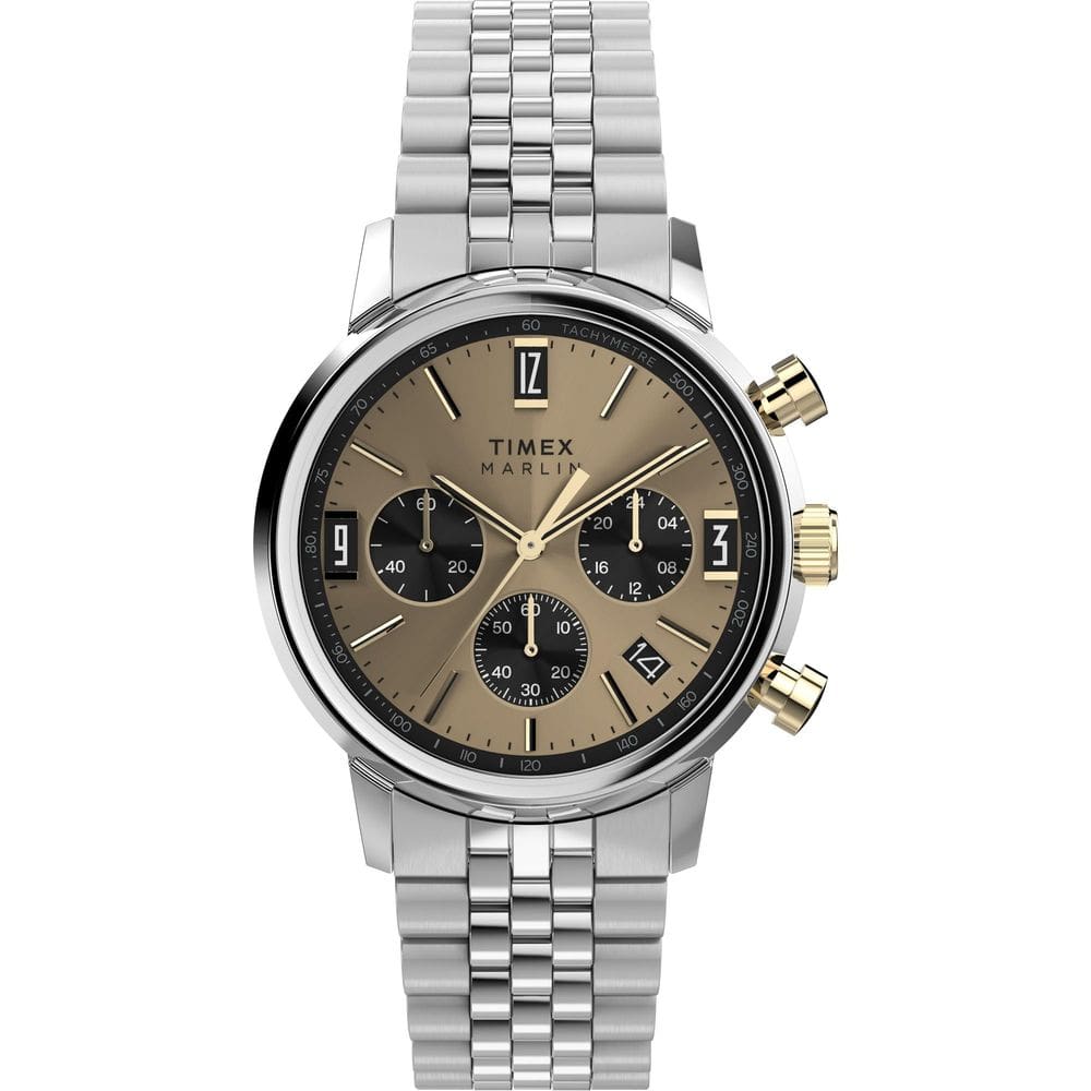 Relógio Timex Marlin Quartz Chronograph 40mm para homens