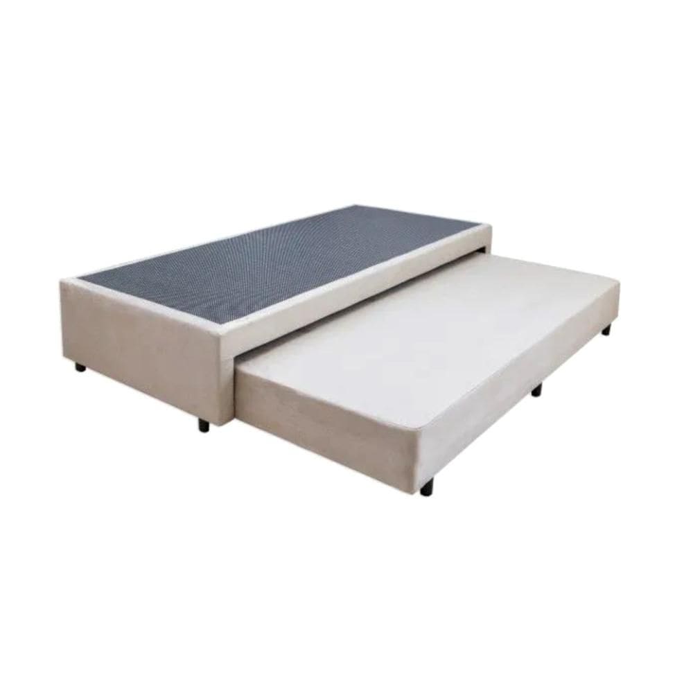 Bicama com Cama Auxiliar Ortopédica Solteiro 78x188x38cm