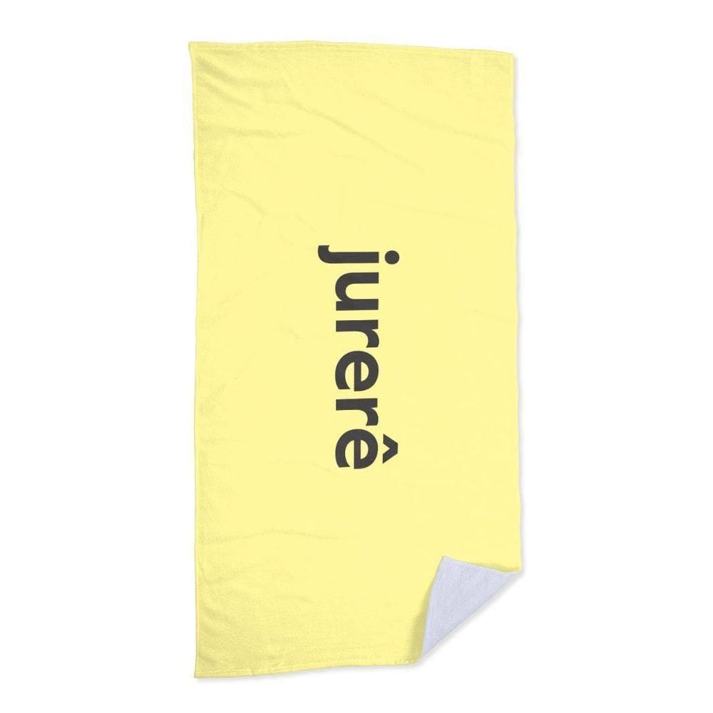 Toalha De Praia - Praia De Jurerê Amarelo