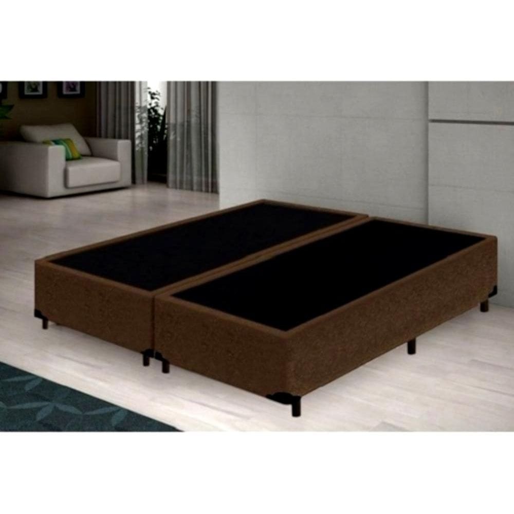 Cama Box King Bipartido Premium 193x203x32cm
