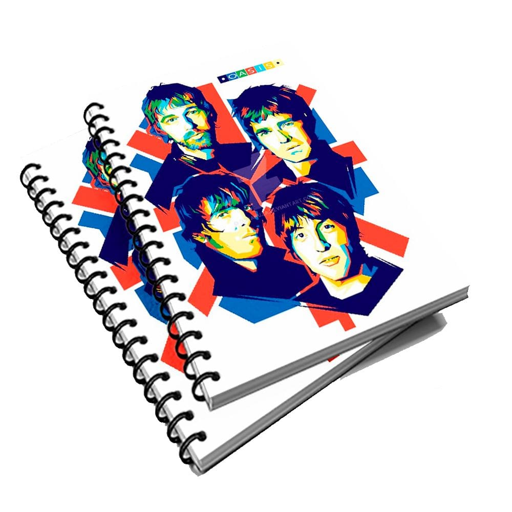 Caderno Universitário 10 Mat Pers. Rock Oasis Mod 2