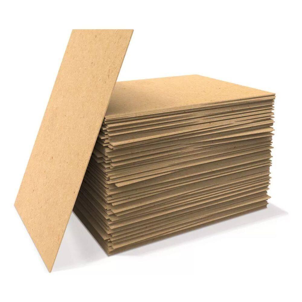 Chapa Placa Mdf Cru 3mm Placa 20x28 Cm 50 Unidades