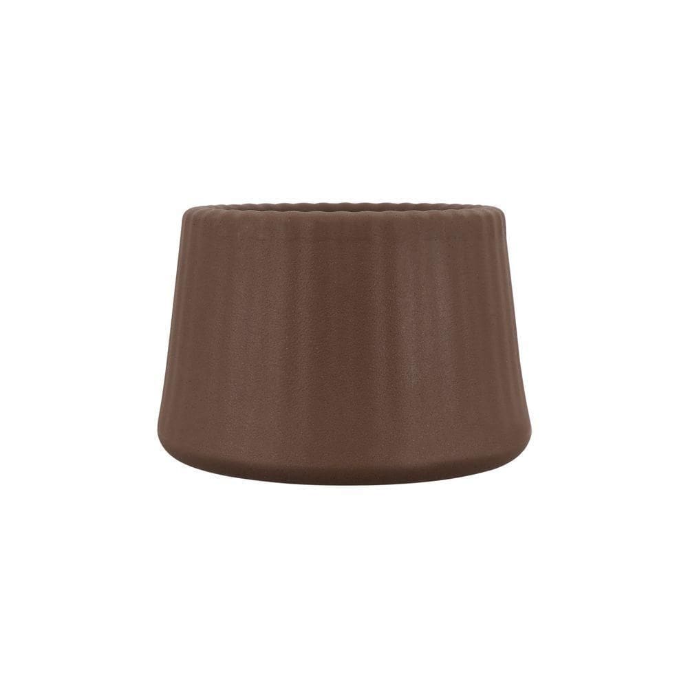 Vaso Tramontina Lótus Em Polietileno Terracota 8,5 Cm