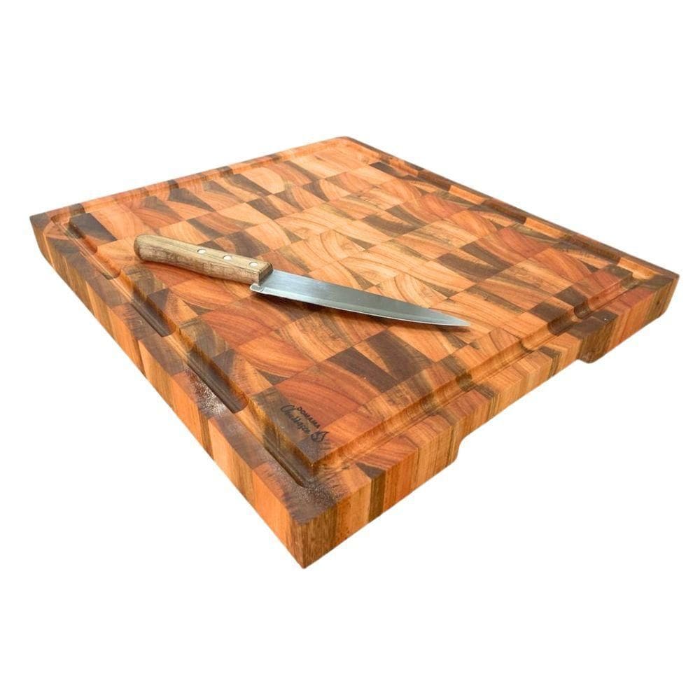 Tábua Para Churrasco Inida Com Faca Kort 45x40cm
