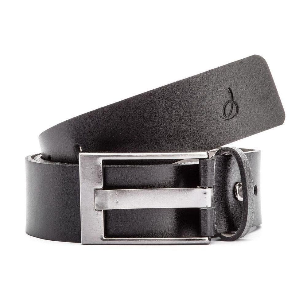 Cinto Masculino Social Couro Cromo Argentino Preto 105 cm