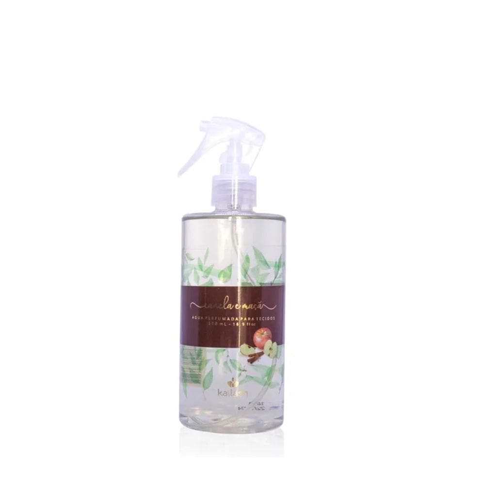 Agua Perfumada Para Tecidos - Canela E Maca - 500Ml