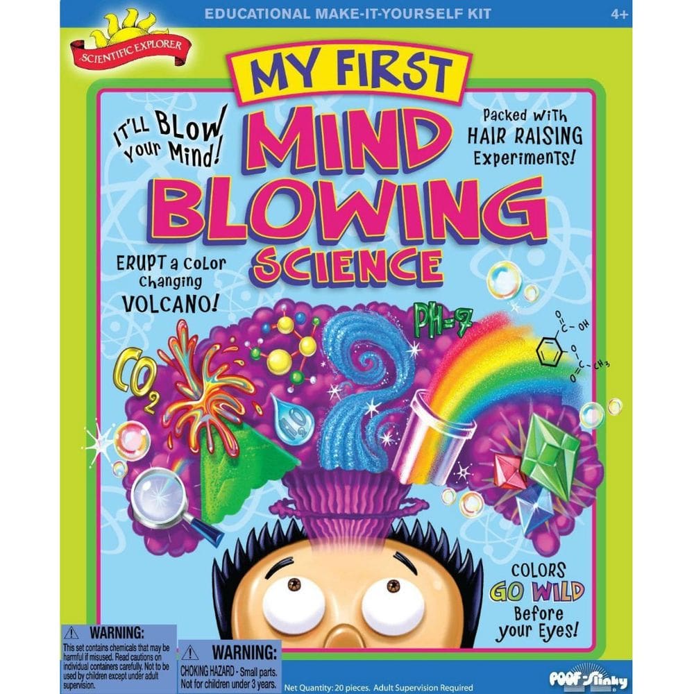 Kit de experimentos científicos Scientific Explorer My First Mind Blowing