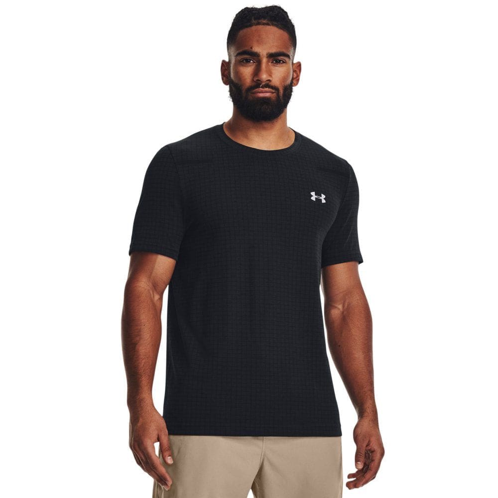 Camiseta de Treino Masculina Under Armour Seamless Grid