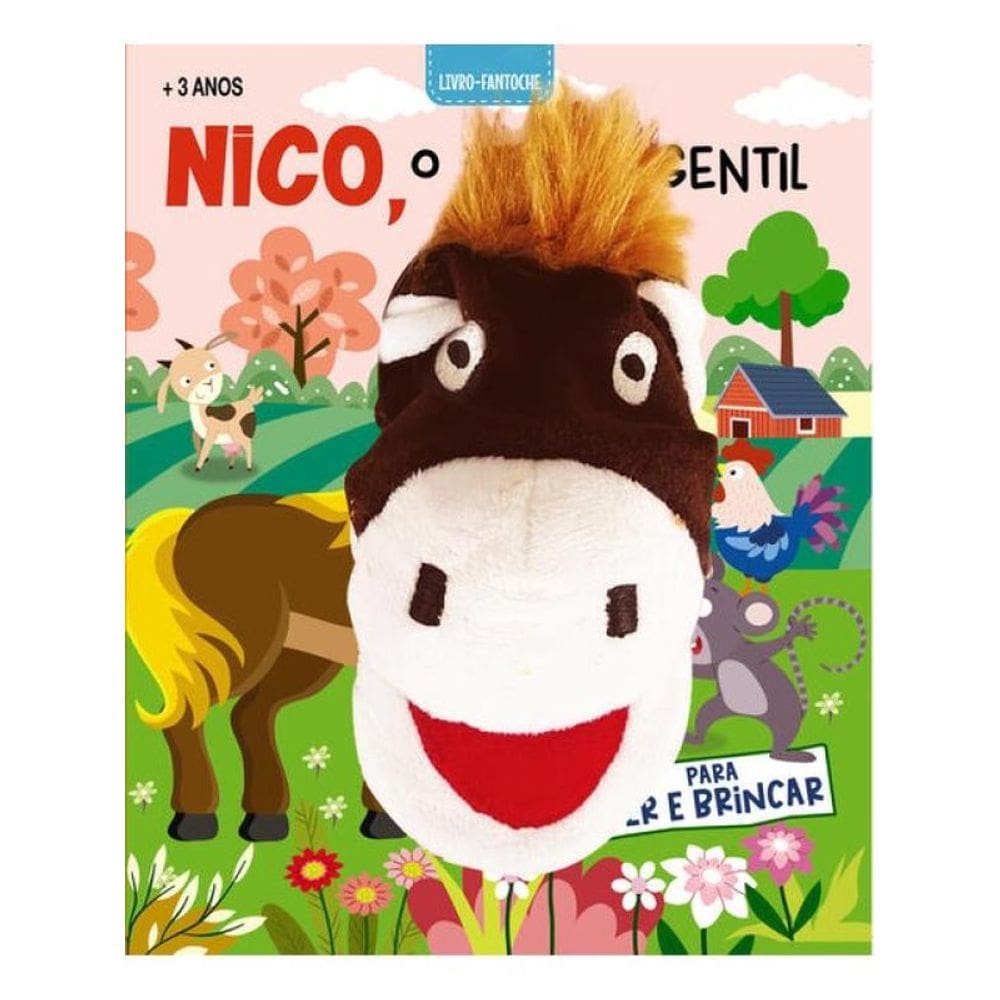 Livro Fantoche - Nico, O Cavalo Gentil