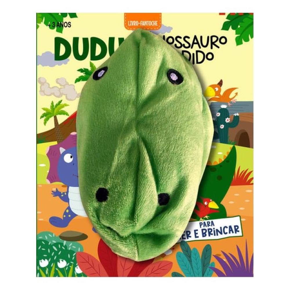 Livro Fantoche - Dudu, O Dinossauro Perdido