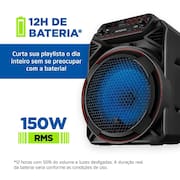 Caixa de Som Acústica Bluetooth 150W Mondial CM150