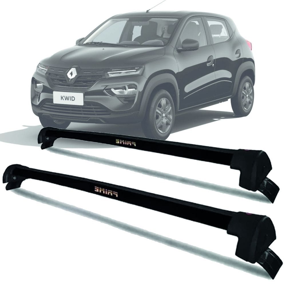 Rack Teto Aluminio Prime Renault Kwid 17 a 25 PTO PR162