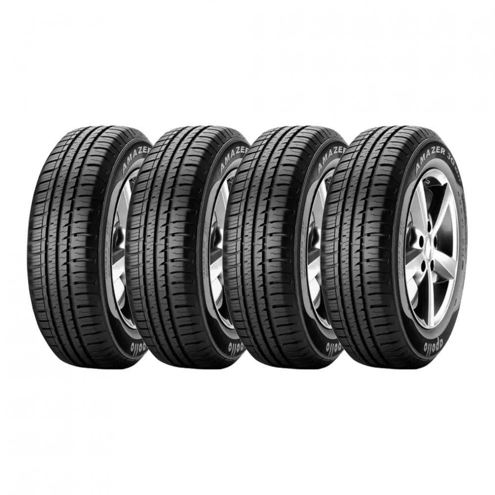 Kit 4 Pneus Apollo Aro 14 175/65R14 Amazer 3G Maxx 86T XL
