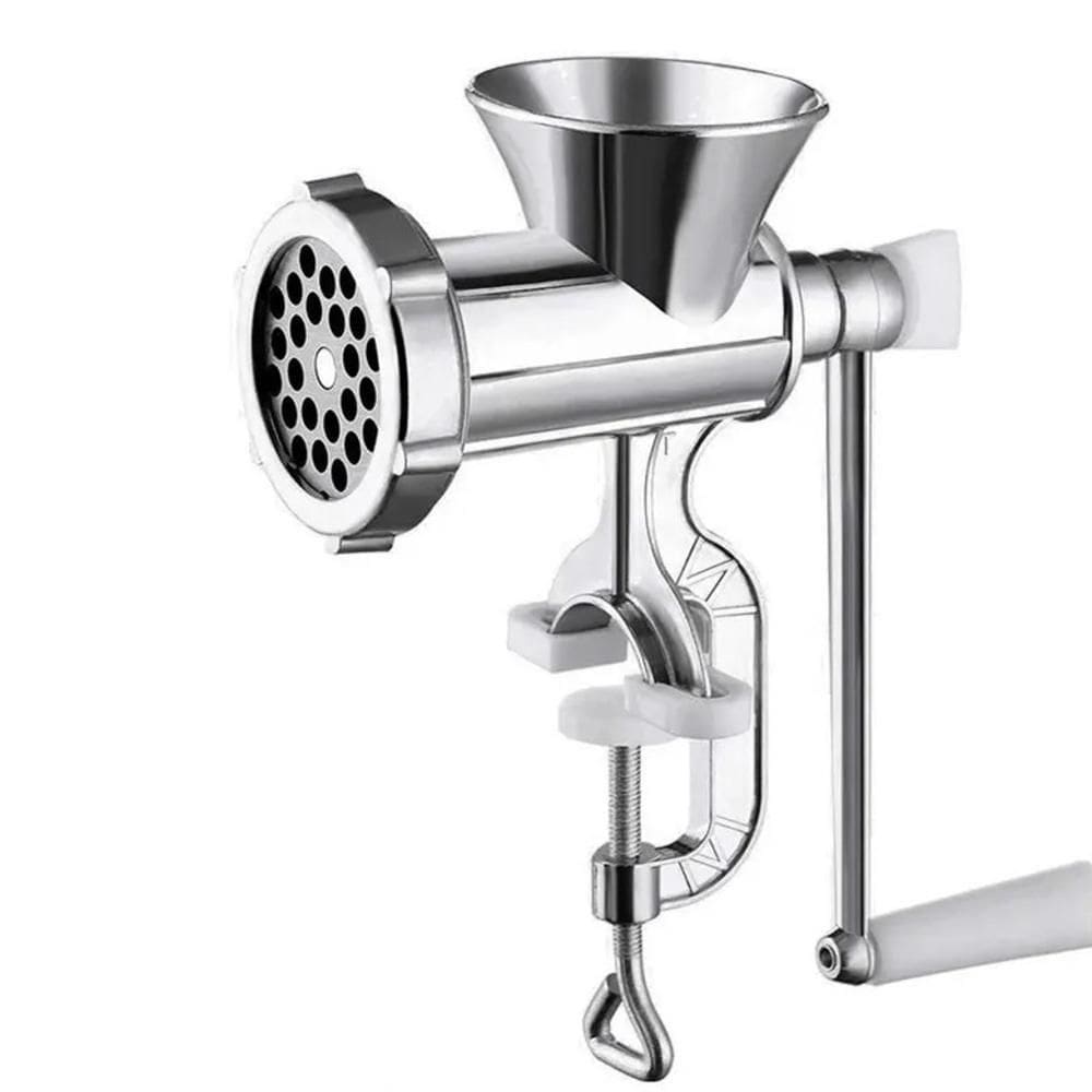 Moedor De Carne Manual Maquina Moer Hamburguer Alimentos Embutidos Mimoso Semi Completo