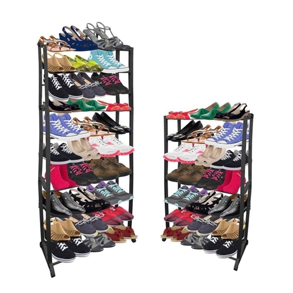 Sapateira 30 Pares ical Desmontavel Organizador De Calçados 60 Sapatos Com 10 Prateleiras Kangur