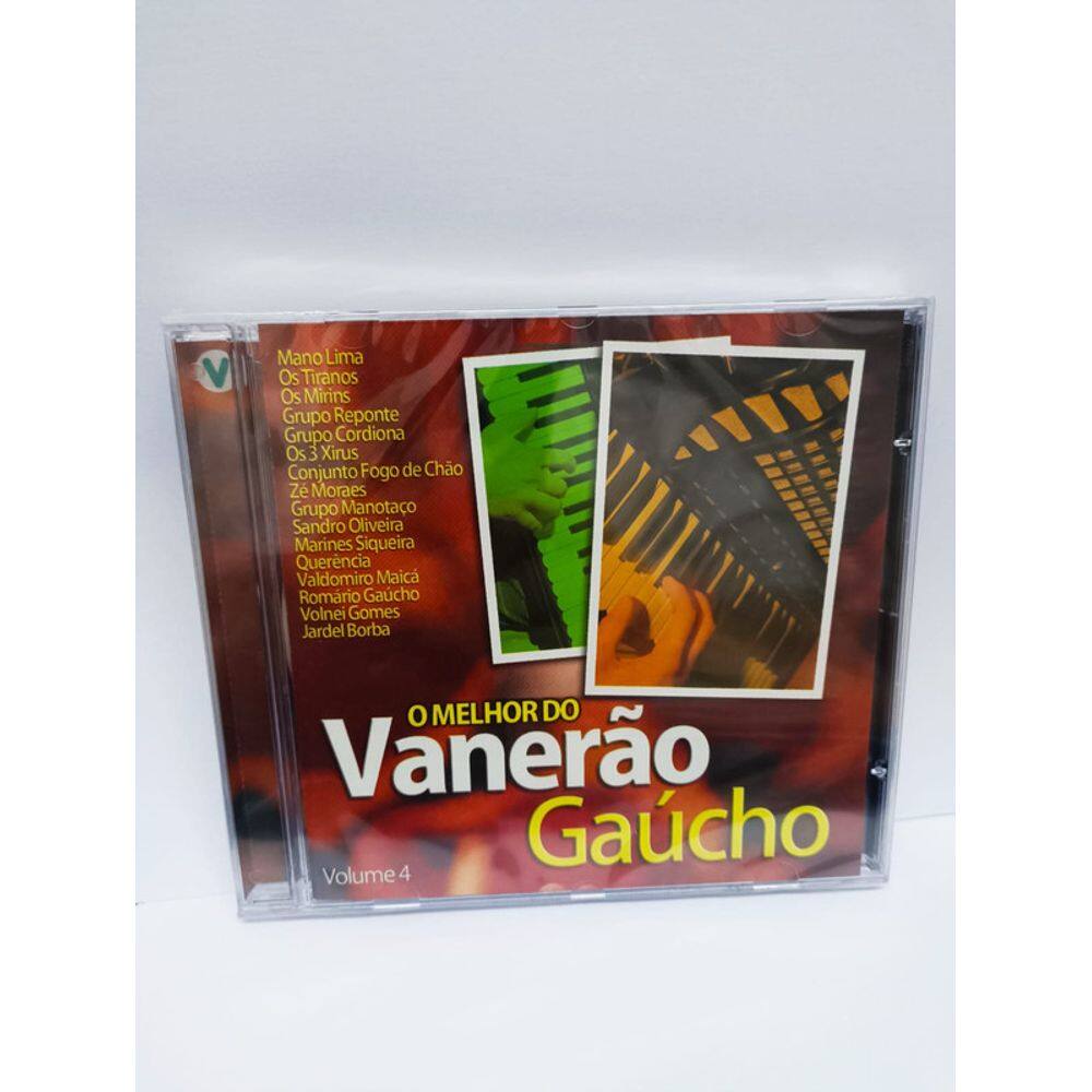 Cd O Melhor do Vanerão Gaúcho, Vol. 4 (Mano Lima, Os Mirins
