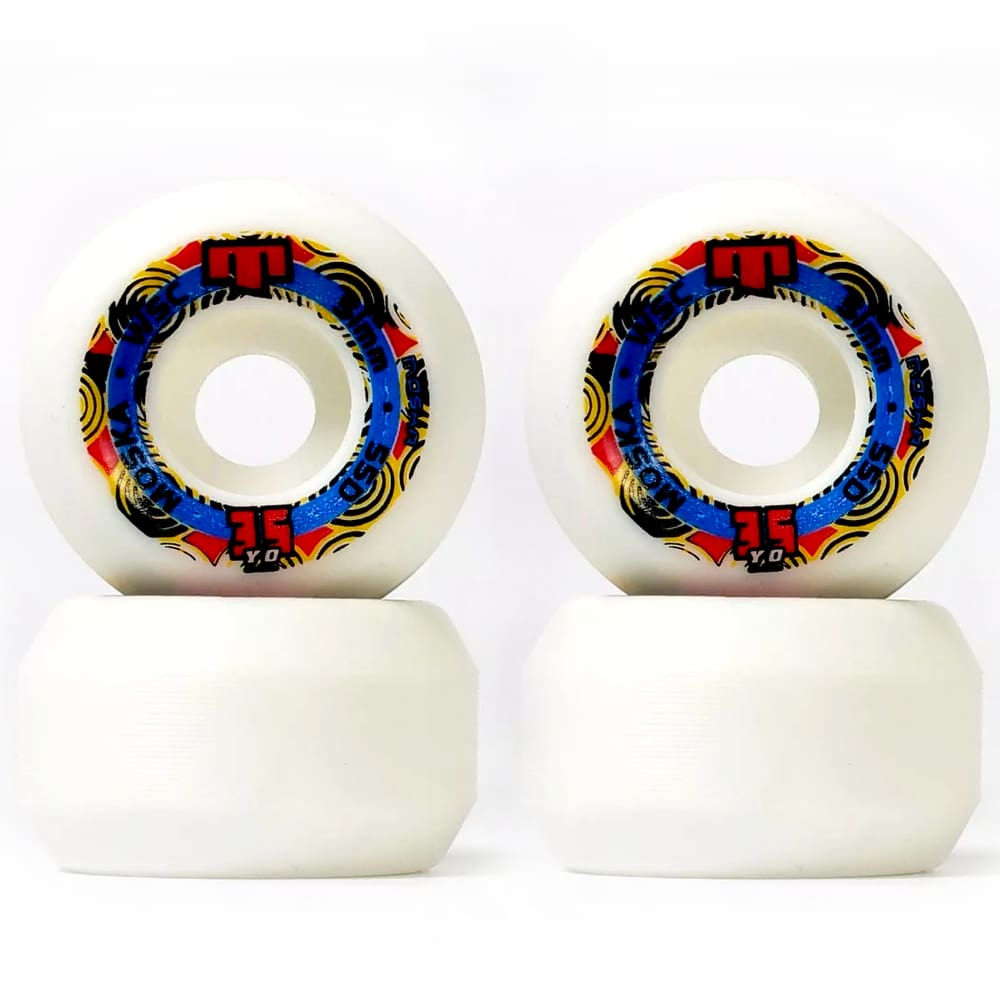 Rodas Rodas Para Skate Moska 51mm Dureza 55D WSC 35-YO