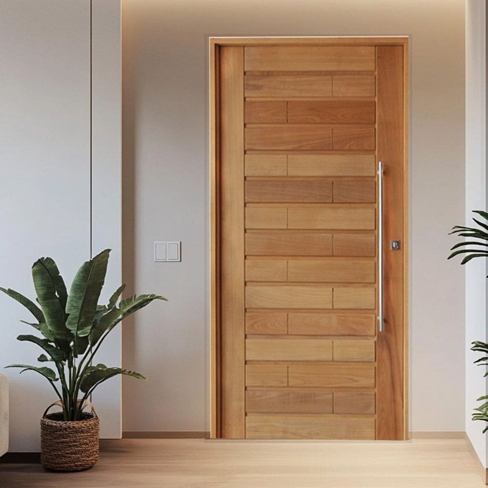 Porta Pivotante Roma Tauari Batente 14 Puxador Tubo 800cm 120 X 210cm Esquerdo Rodam