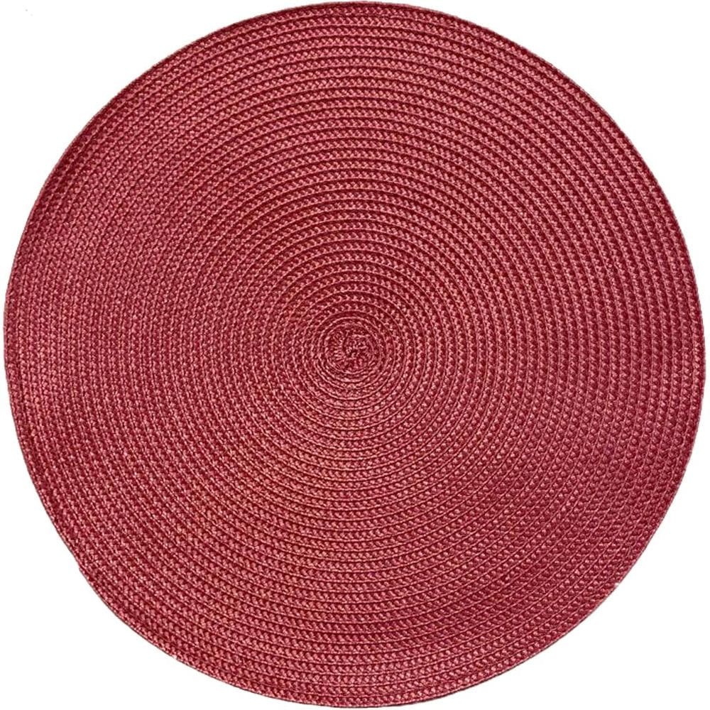 Kit 10 Americano Requinte Liso para Mesa Redondo 38cm
