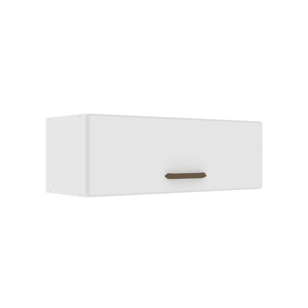 Armário Aéreo 1 Porta Basculante 80cm Branco