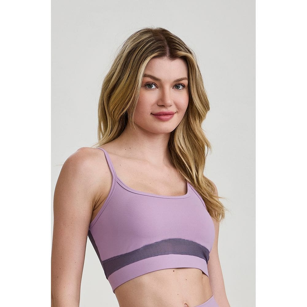 Top Hyper Costas de Tela Cajubrasil Lilas Orquidea
