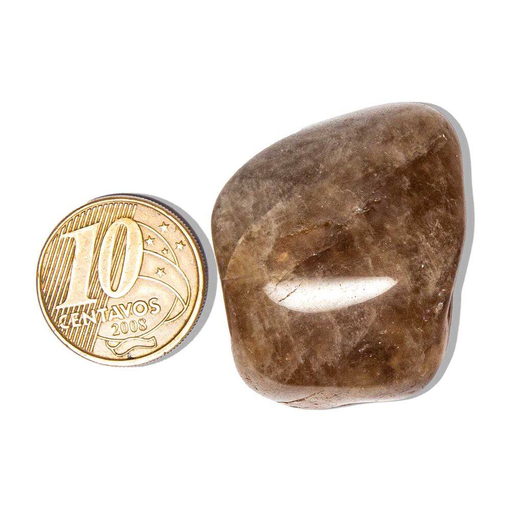 01 Citrino Pedra Rolada Não Bombardeado Coleção 30 a 40mm