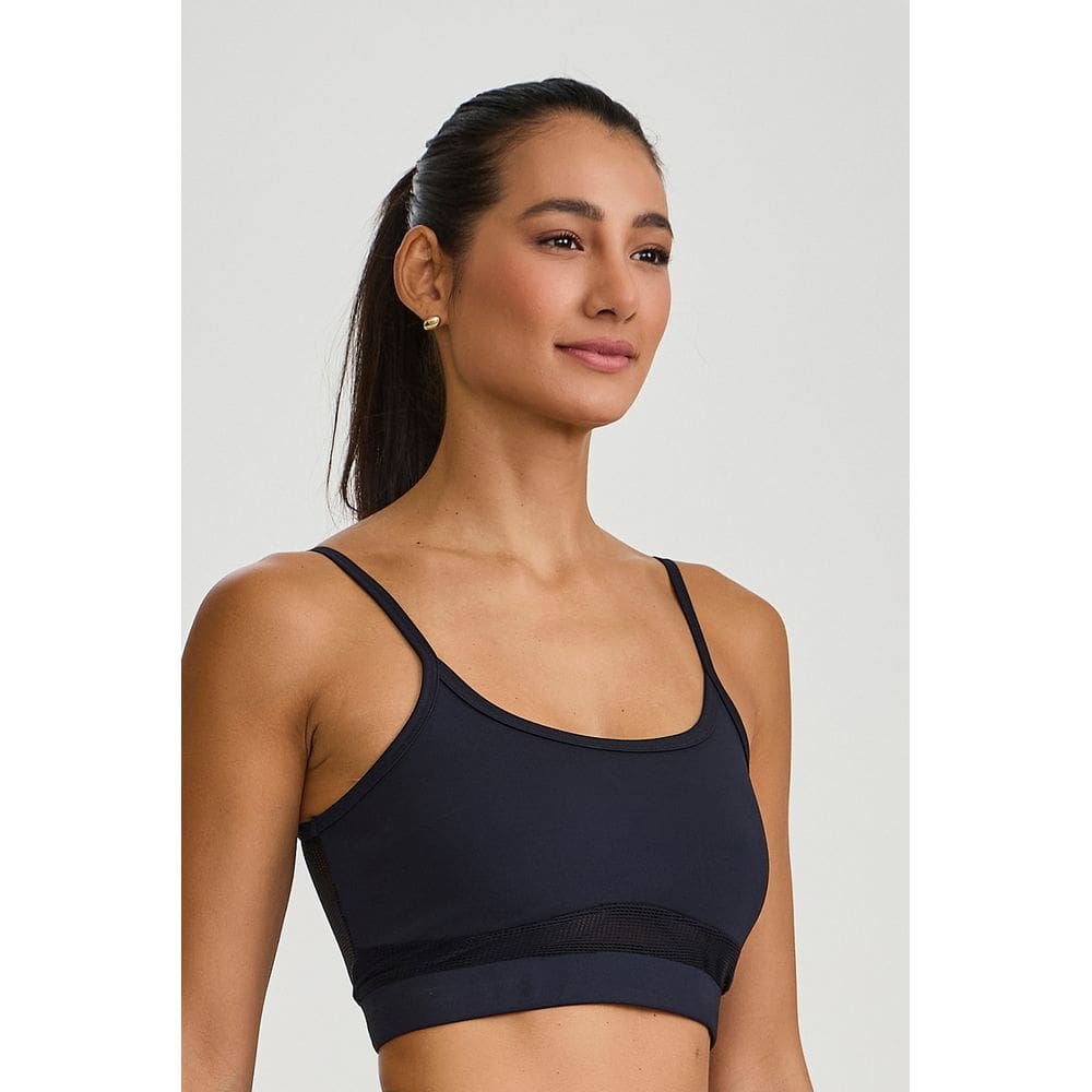 Top Hyper Costas de Tela Cajubrasil Preto