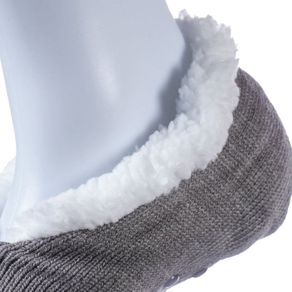 Pantufa Sapatilha com Sherpa Antiderrapante