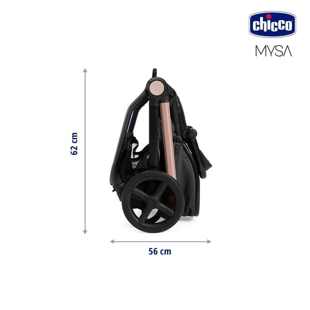 Kit Carrinho Chicco Mysa Com Moisés e Bebê | Extra