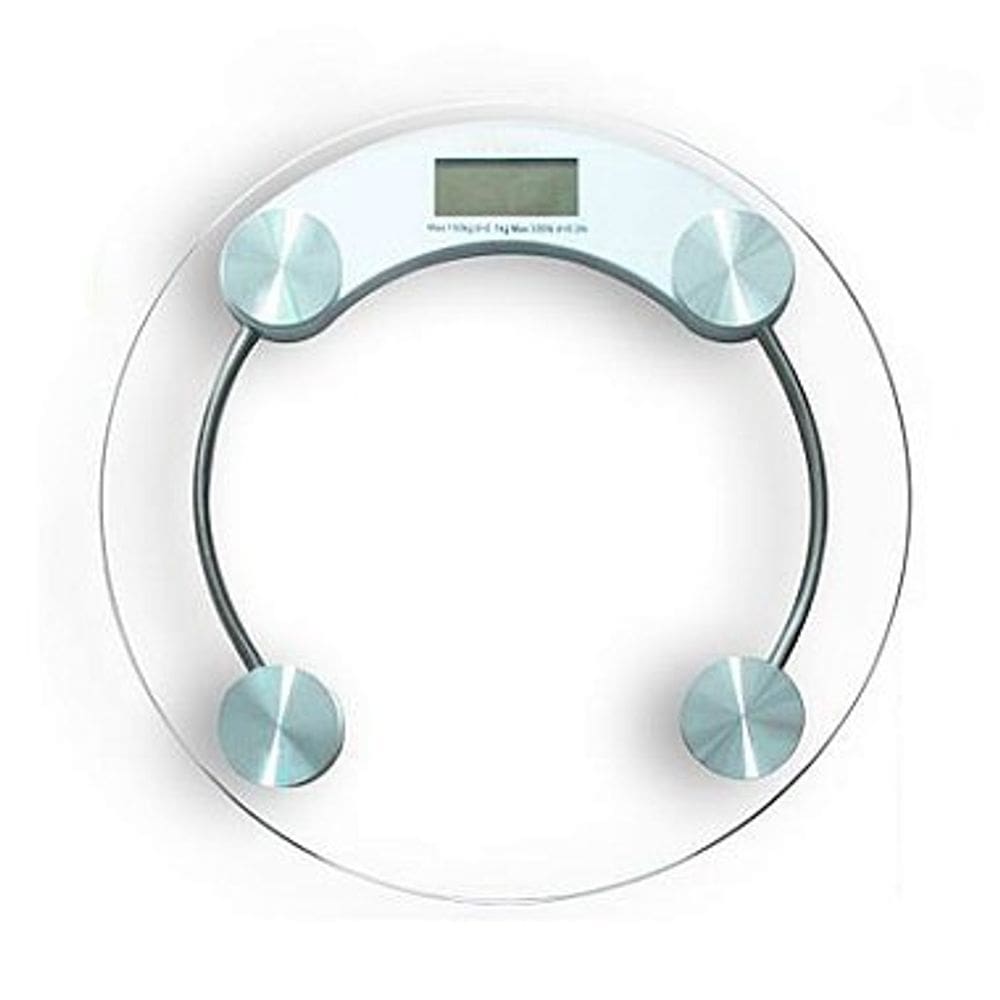 Balança Corporal Digital Lorben Redonda Banheiro Academia Consultório até 180kg