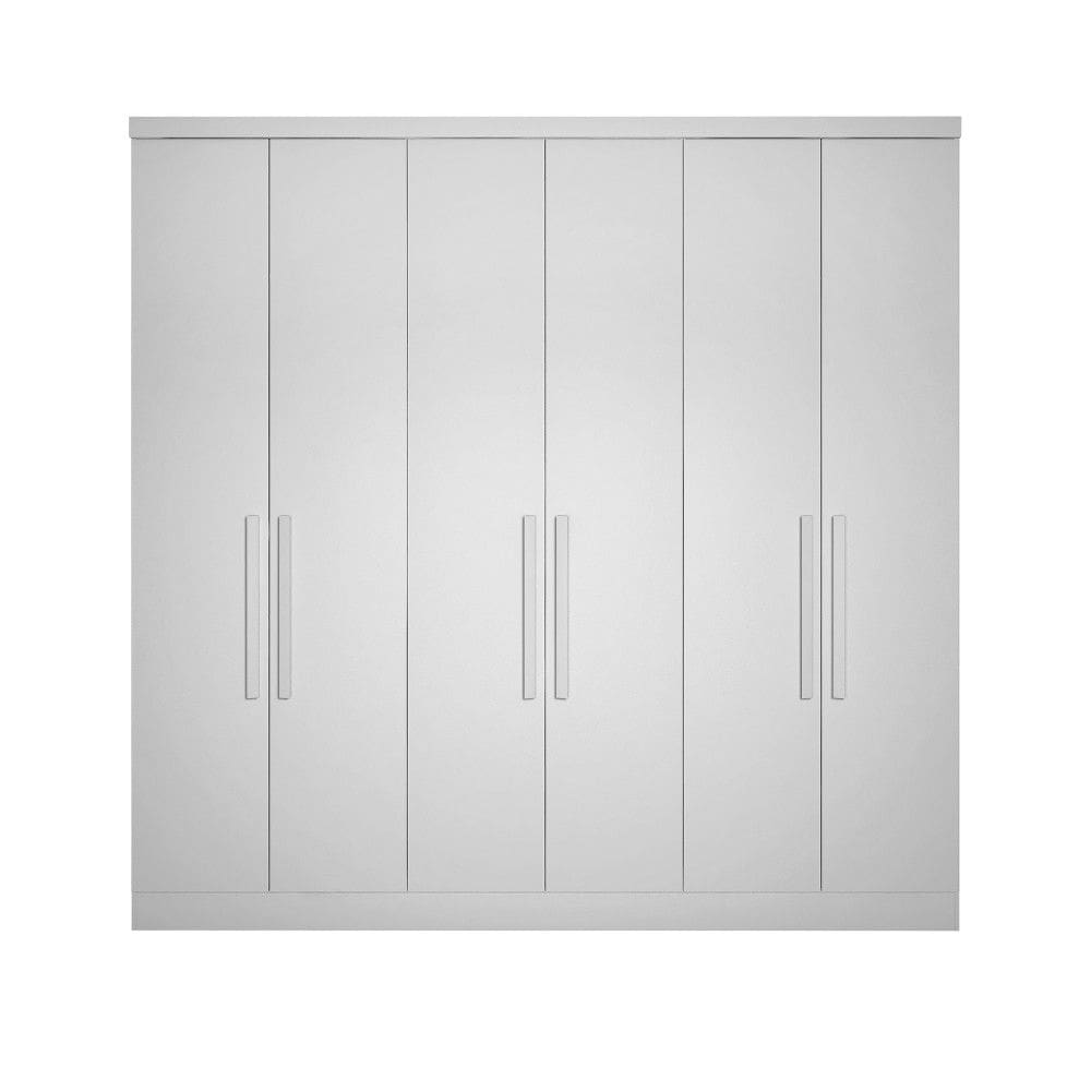 Modulo de Casal Safira para Guarda Roupa em MDF com 6 Portas e 6 Gavetas Clic Móveis