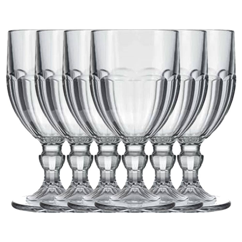 6 Taças Bristol Nadir 340ml Vidro