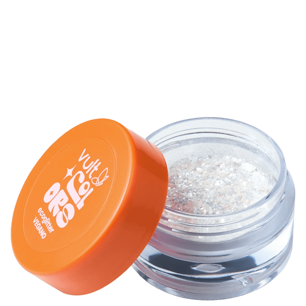 Vult Colors Chuva de Prata - Ecoglitter Multifuncional 1g