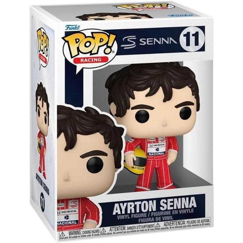 Boneco Funko Pop - Racing McLaren Ayrton Senna CANDIDE