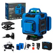 Nível Laser 4D Profissional 16 Linhas com Controle Remoto Alta Precisão e Resistência IP54