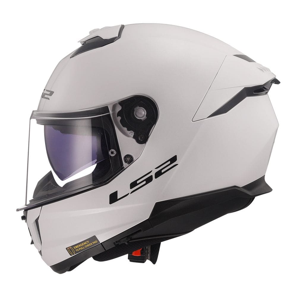 Capacete LS2 FF808 Stream II Monocolor Branco