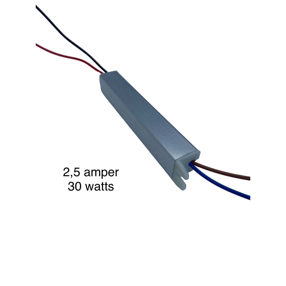 Fonte perfil fita led slim bastão driver 12 volts