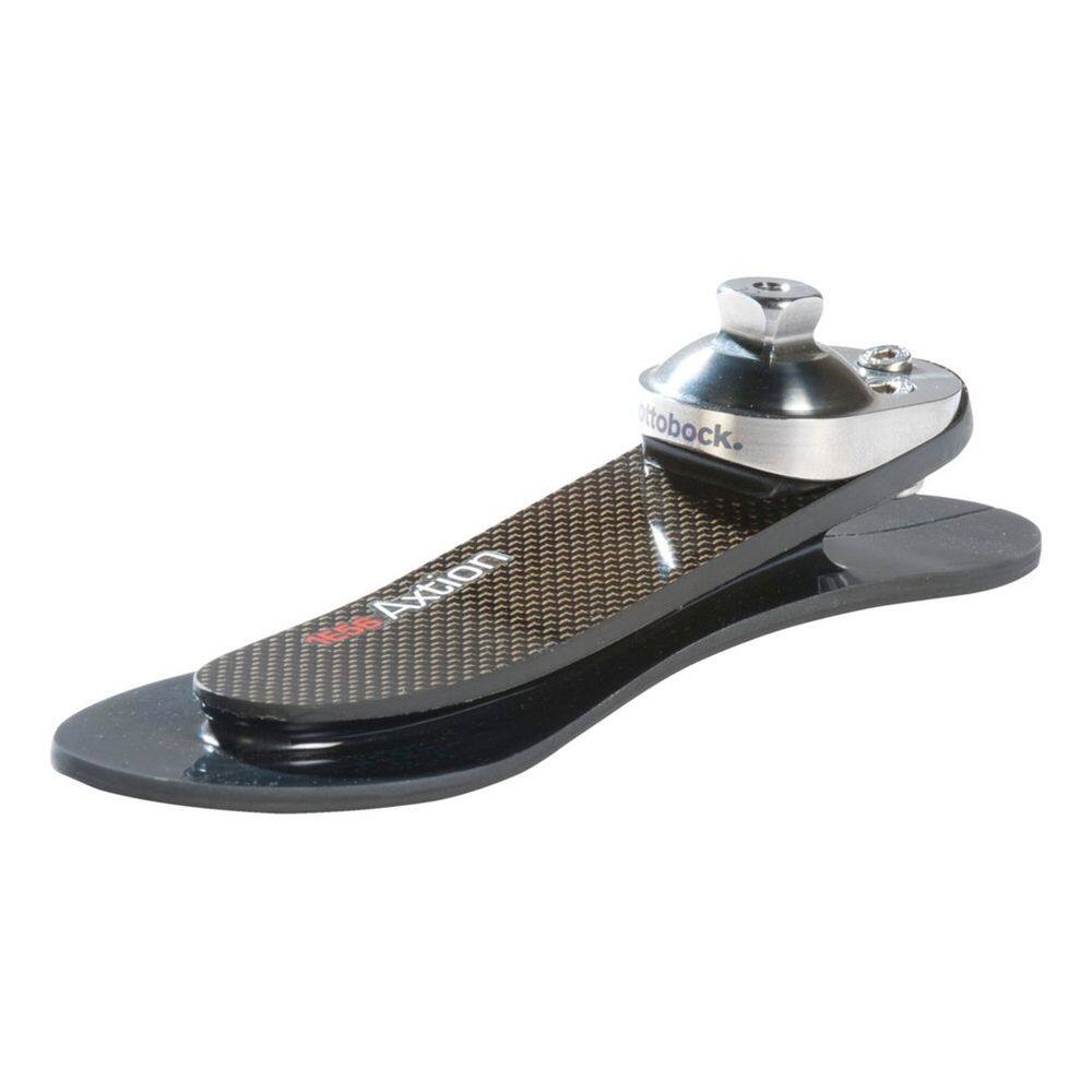 Pé Protético De Fibra De Carbono Axtion Preto 23 Cm Esquerdo 1E 56 - Ottobock