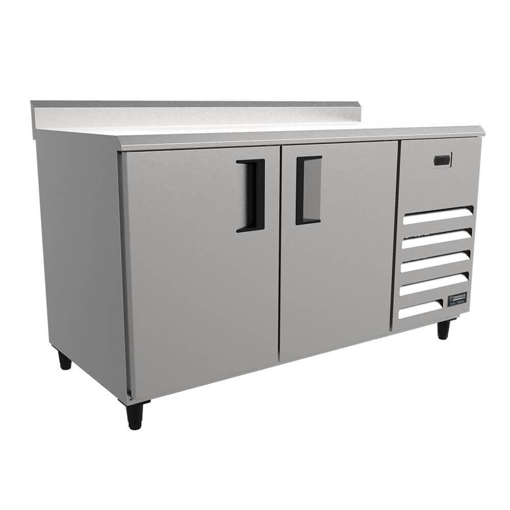 Balcão De Refrigeração Venâncio 2 Portas Inox 430 220 V VBSR15 22258