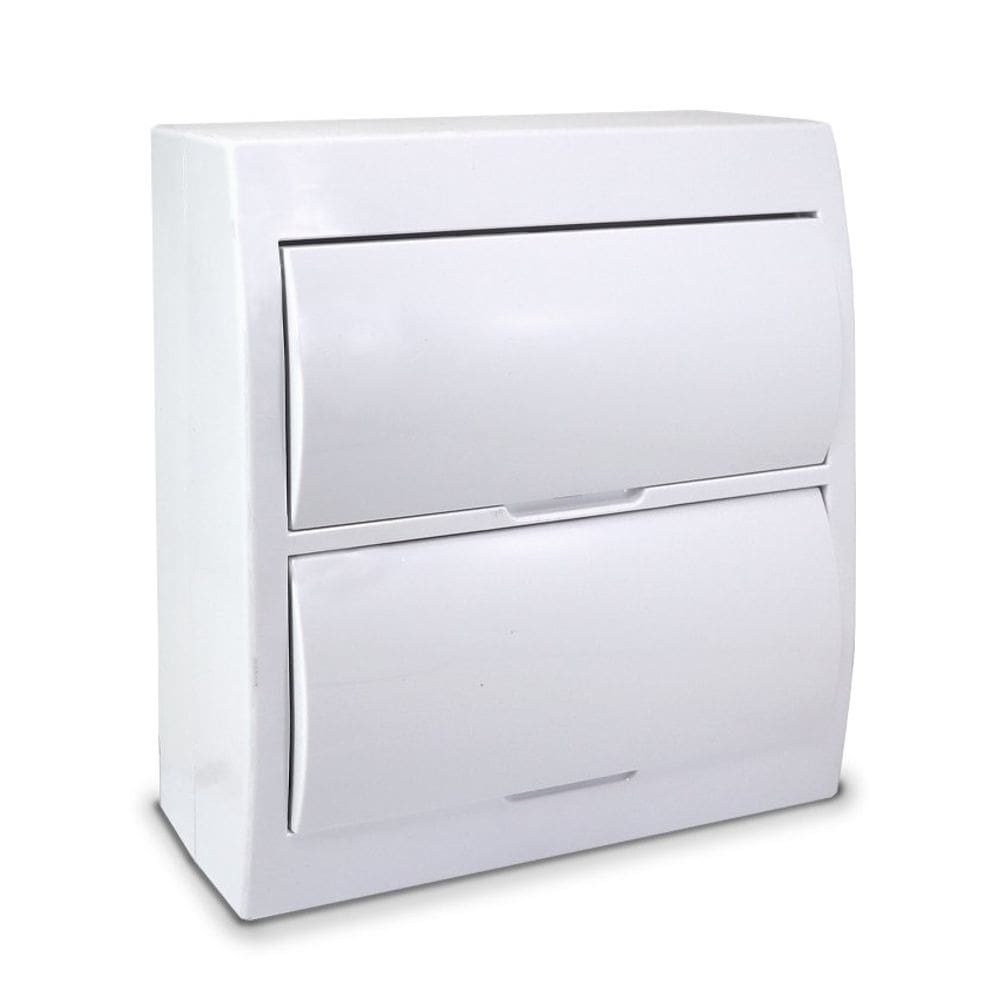 Quadro de Distribuição de Sobrepor PPS MS24-24 | 24 Módulos DIN