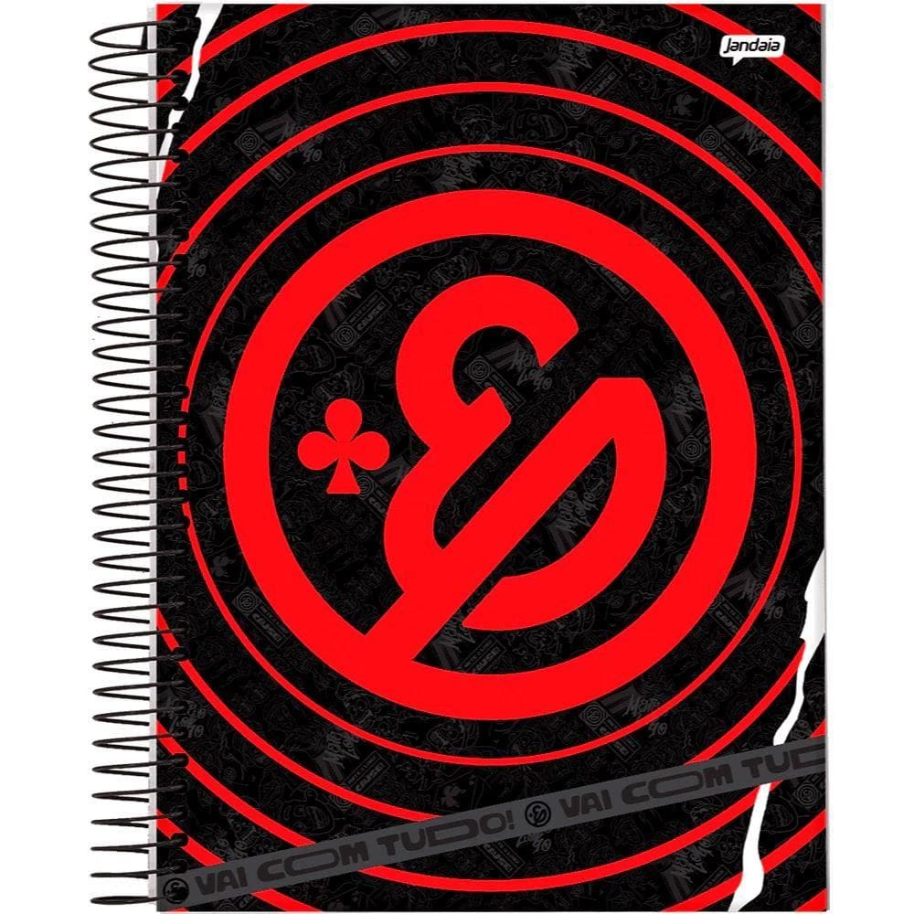 Caderno Universitário 80 Folhas Enaldinho Capa 4 - Jandaia