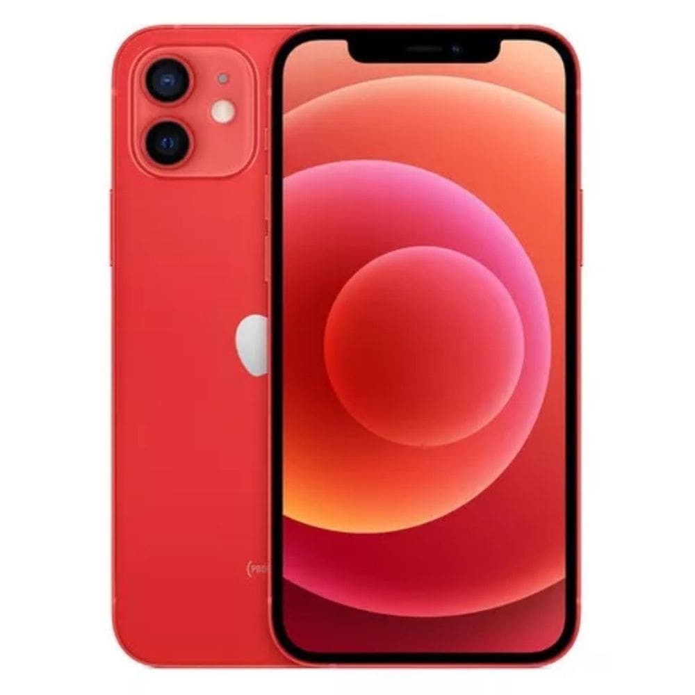 Usado: Iphone 12 128 GB Vermelho - Muito Bom