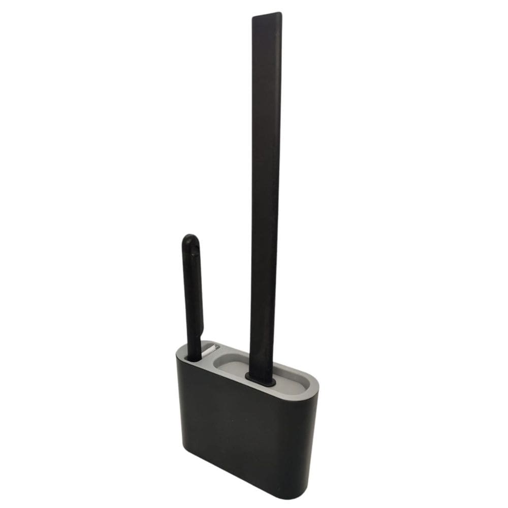 Conjunto de Escovas Sanitaria Limpeza Banheiro Vaso Suporte