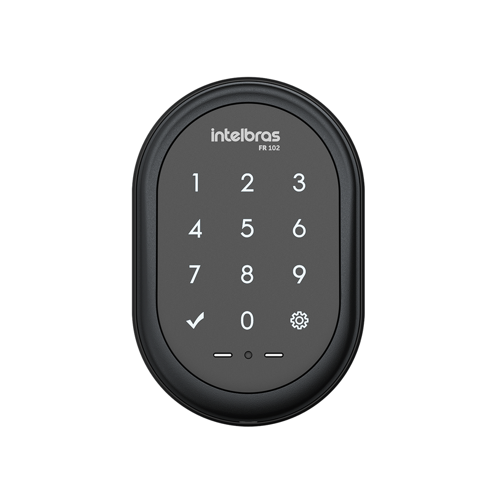 Fechadura Digital de Sobrepor FR 102 Preto Intelbras